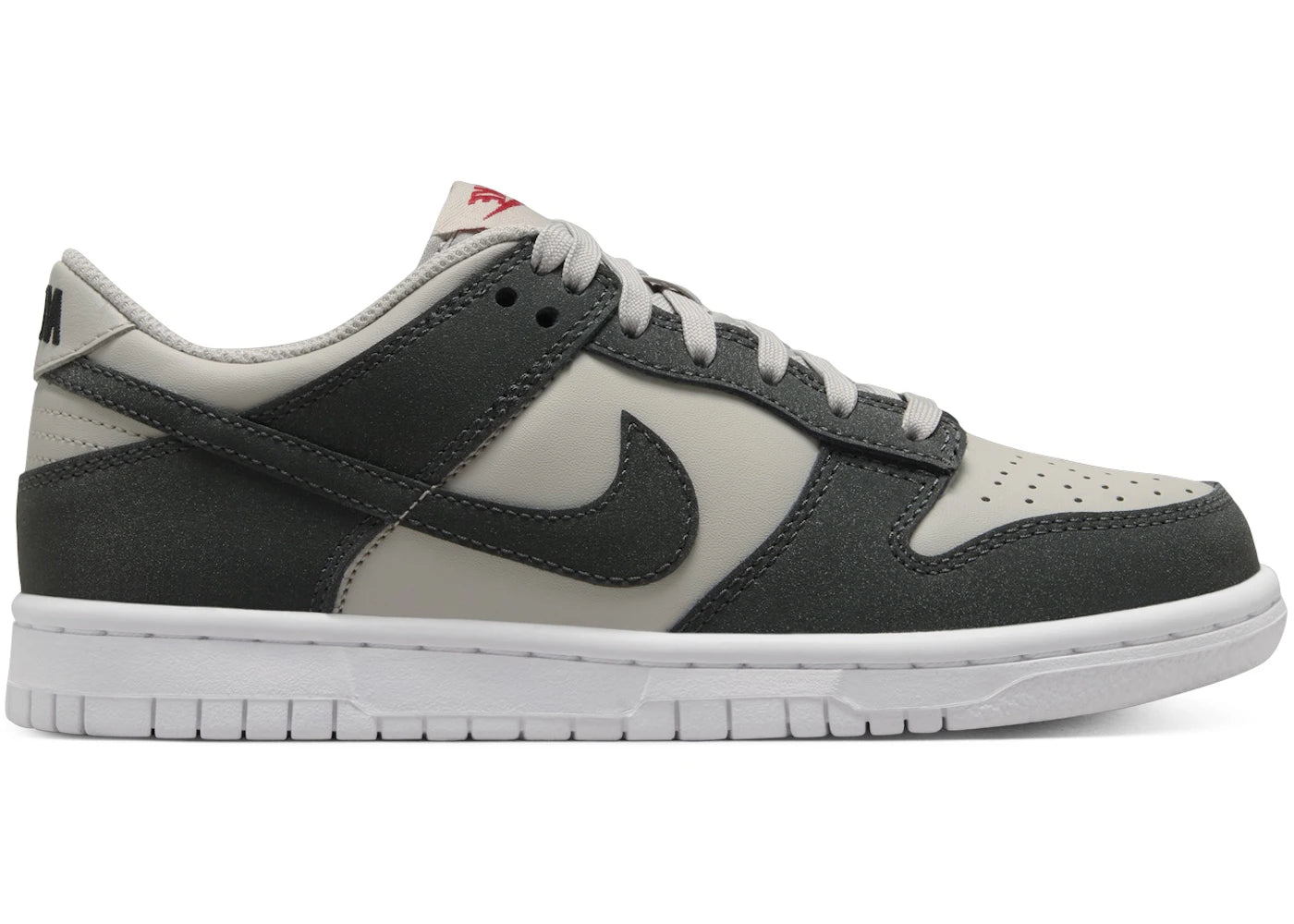 Nike Dunk Low Light Iron Ore White Gym Red Anthracite (GS)