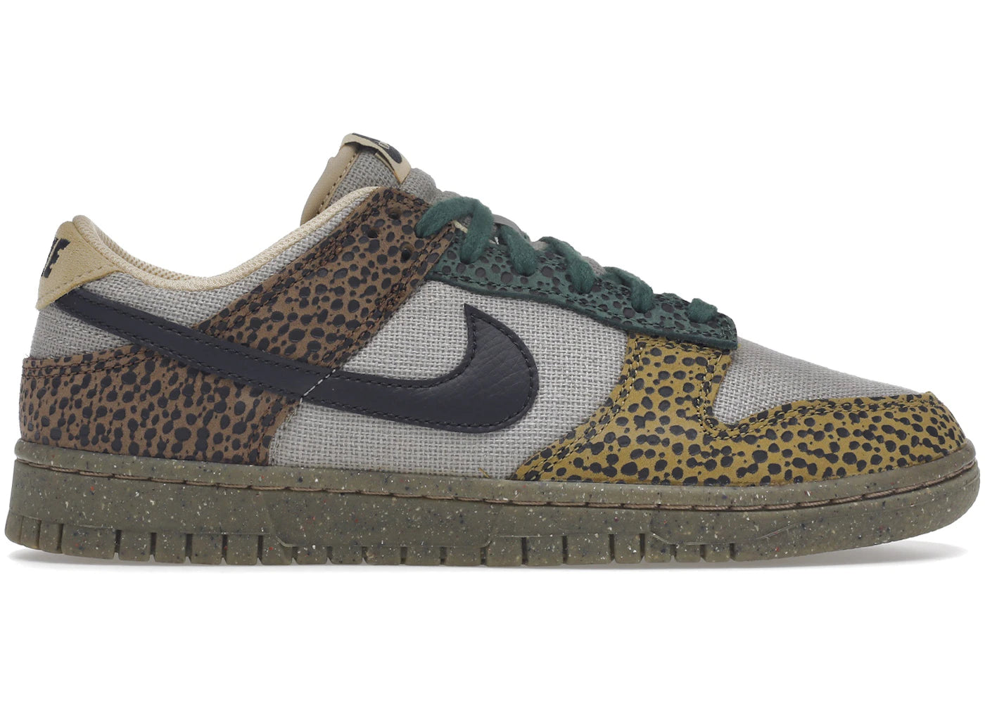 Nike Dunk Low Safari Golden Moss