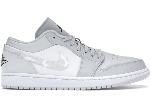 Jordan 1 Low White Camo
