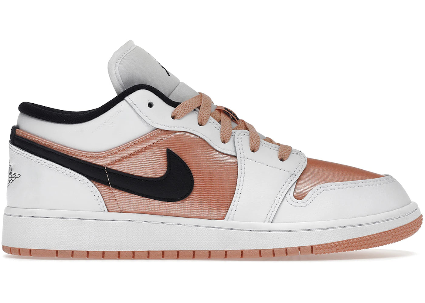 Jordan 1 Low White Light Madder Root (GS)