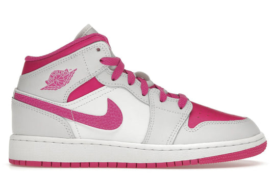 Jordan 1 Mid Fire Pink (GS)